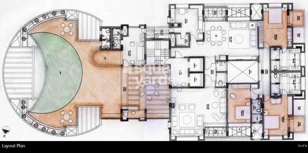 Kumar Platinum Master Plan Image
