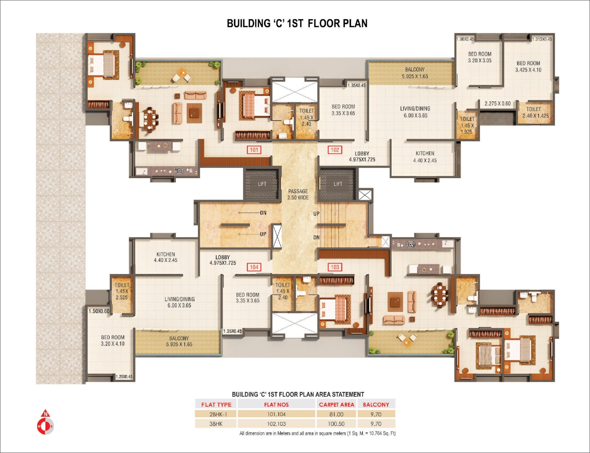 Kumar Pratham Floor Plans 1