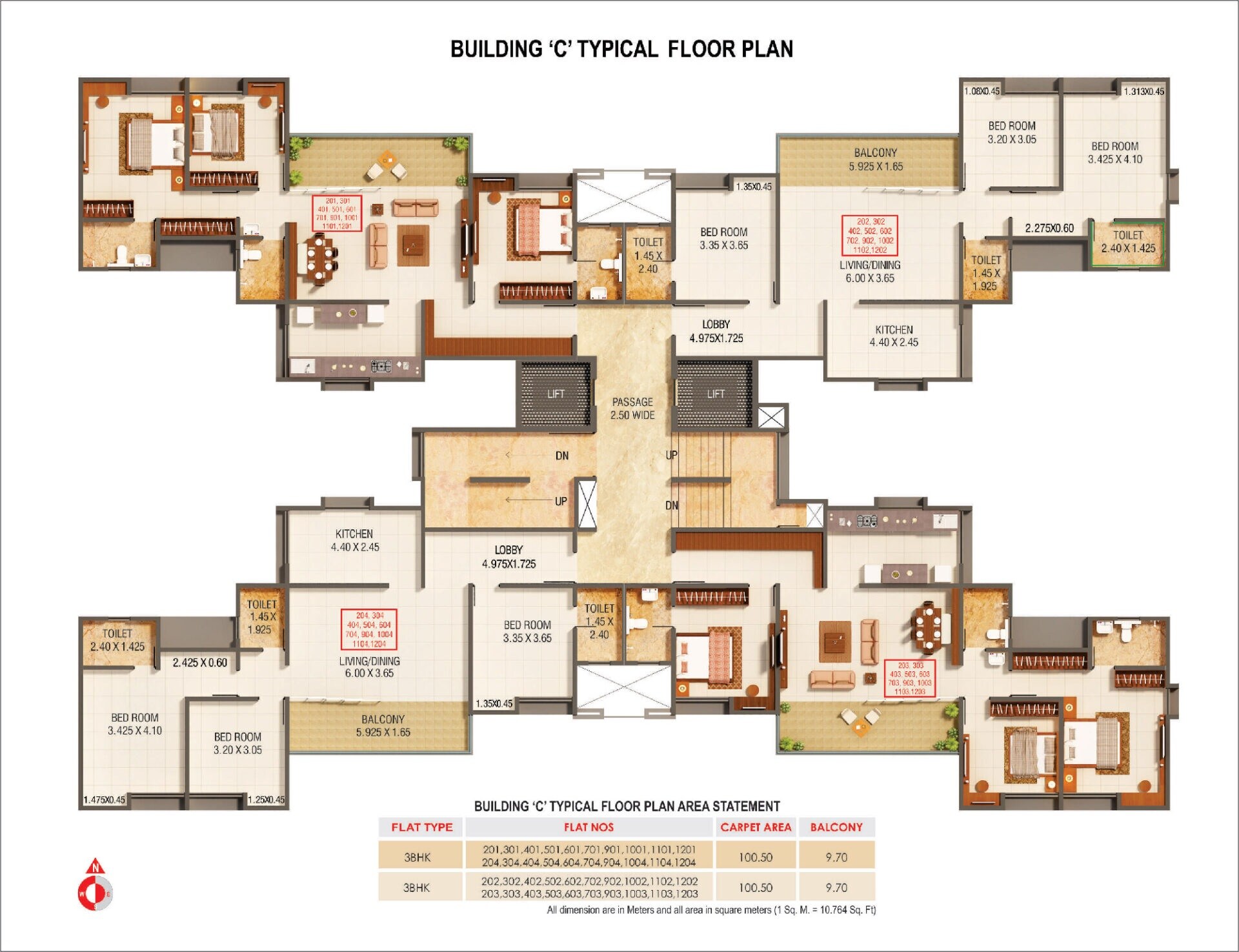 Kumar Pratham Floor Plans 2