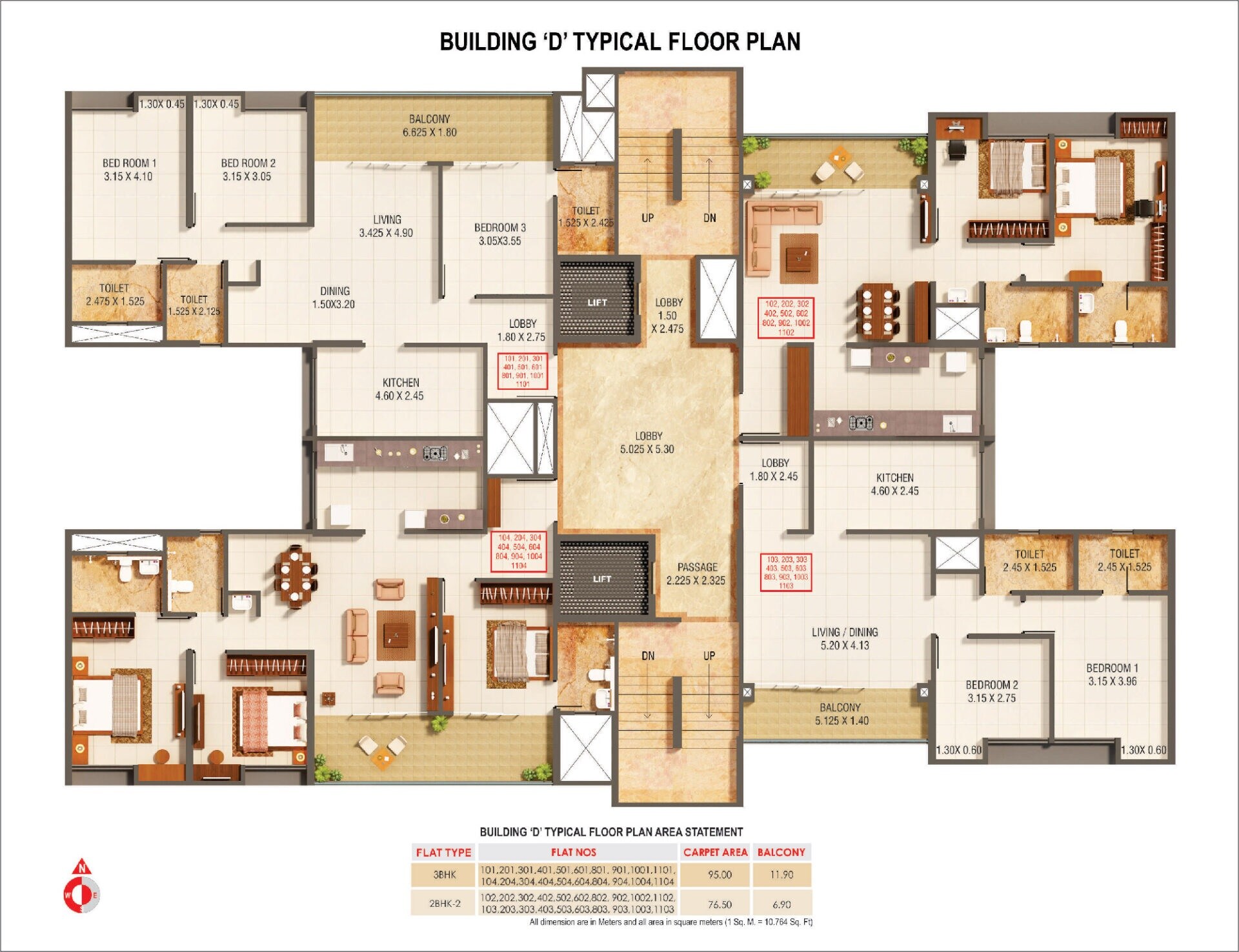 Kumar Pratham Floor Plans 3