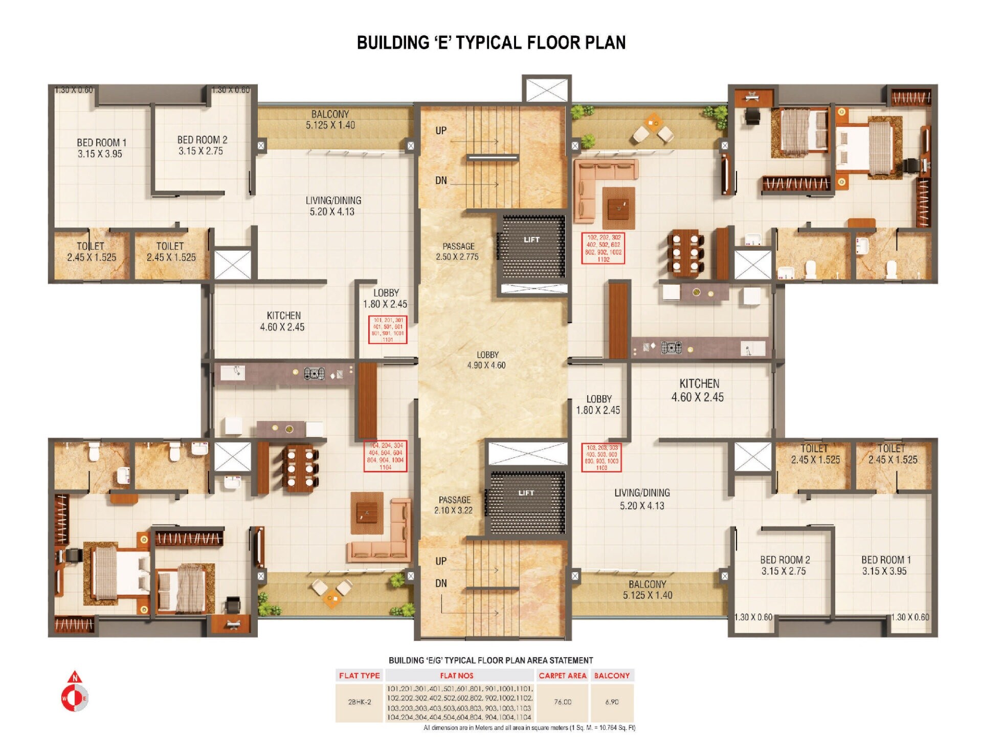 Kumar Pratham Floor Plans 4