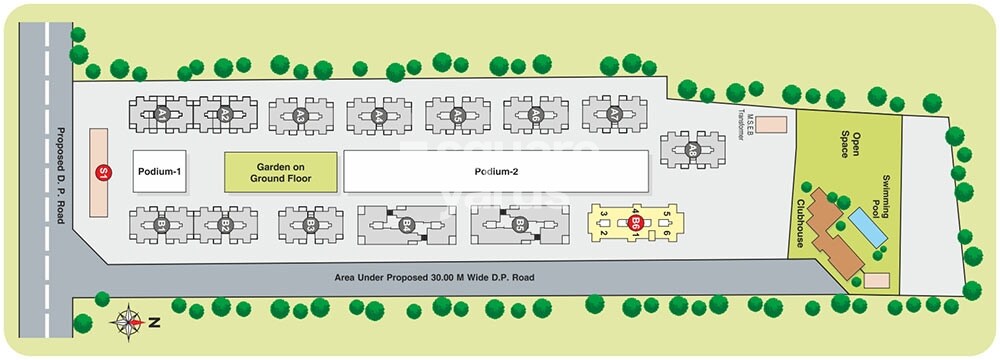 Kumar Primavera Master Plan Image