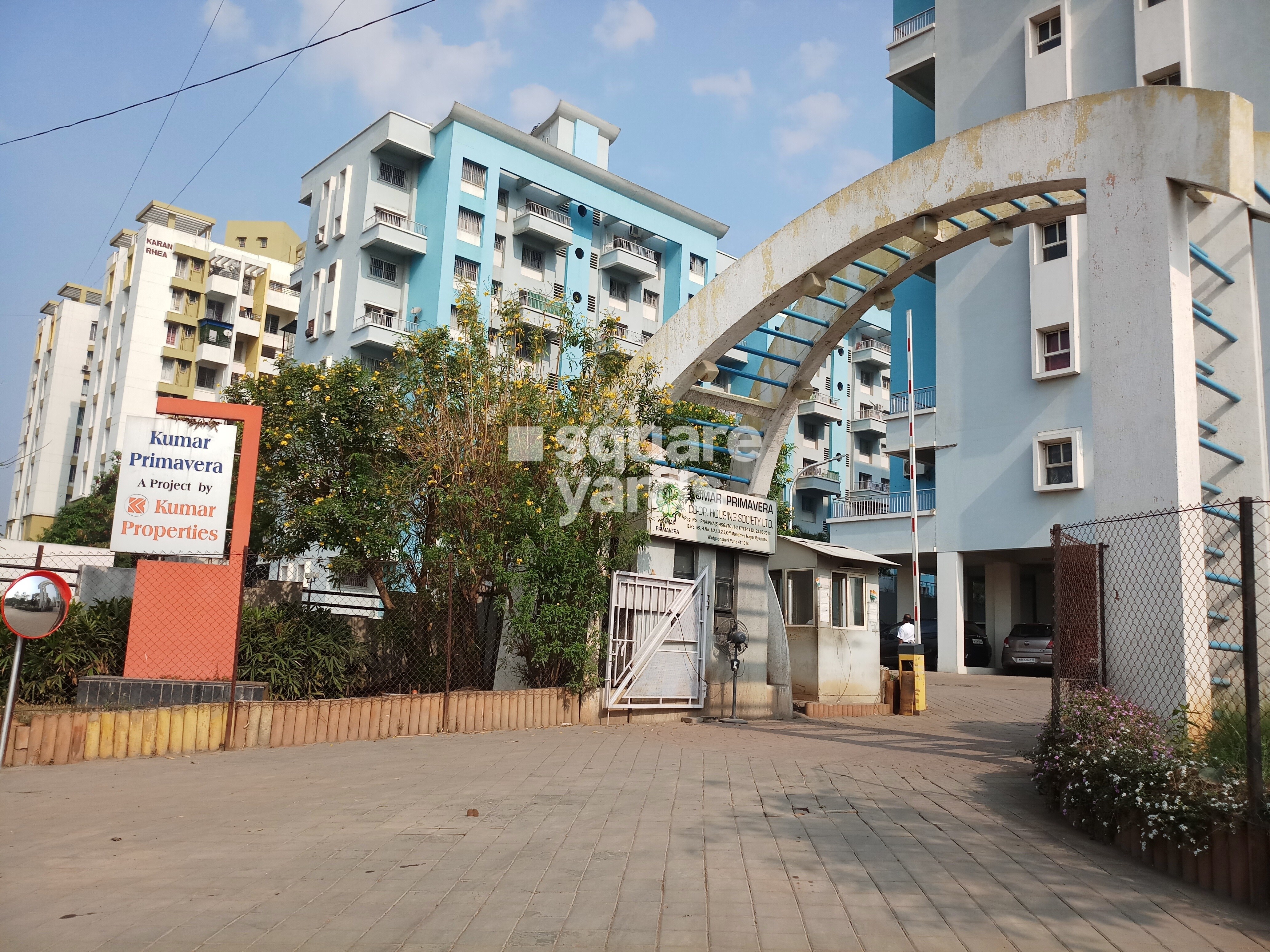 Kumar Primavera Entrance View