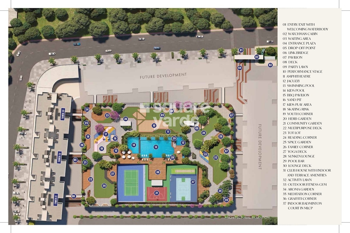 Kumar Primeview Master Plan Image