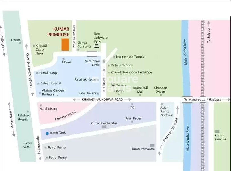 Kumar Primrose Location Image