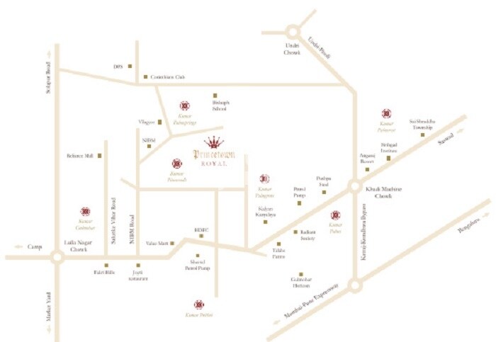 Kumar Princetown Royal B2 Location Image