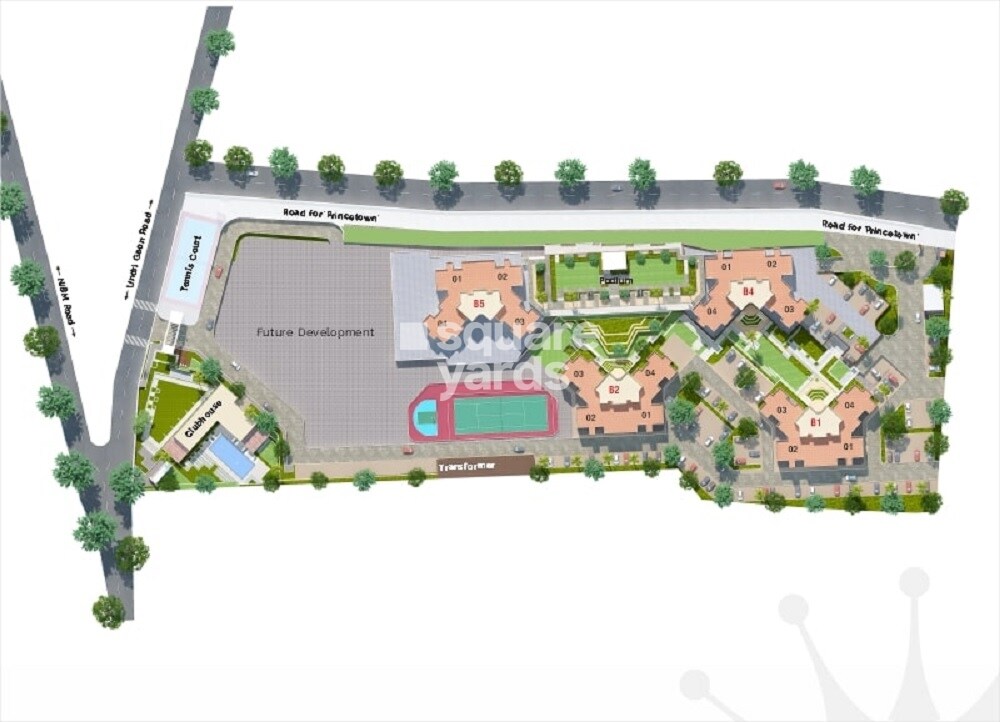 Kumar Princetown Royal B2 Master Plan 1