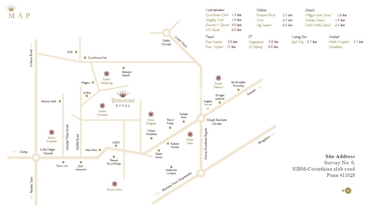 Kumar Princetown Royal Location Image