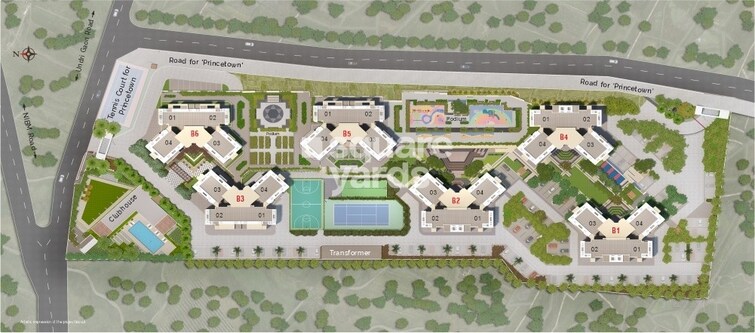 Kumar Princetown Royal Master Plan Image