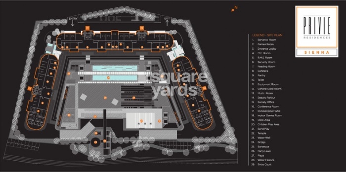 Kumar Privie Sienna Master Plan Image