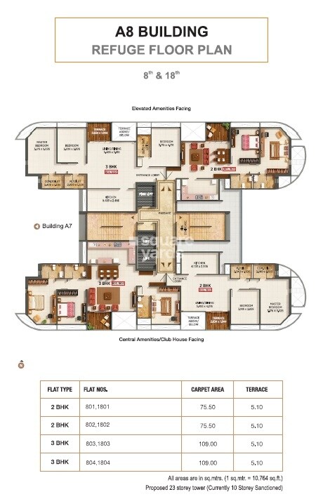 Kumar Prospera Hadapsar Floor Plans 1