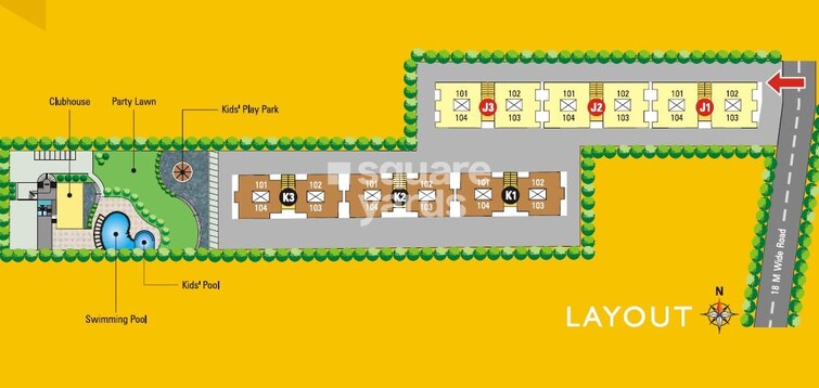 Kumar Purva Master Plan Image