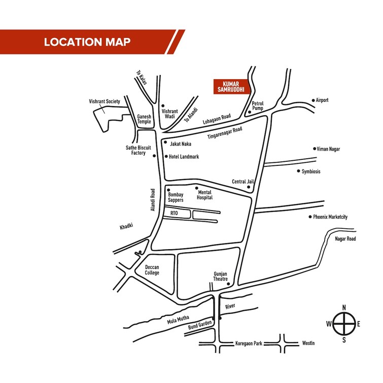 Kumar Samruddhi Society Location Image