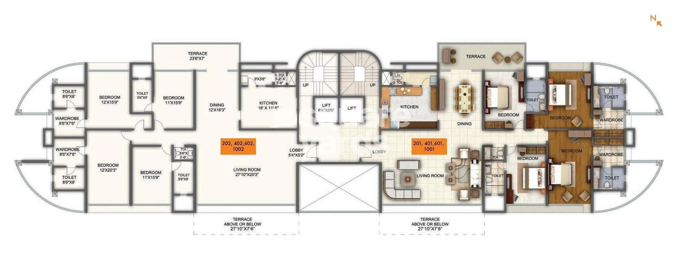 Kumar Sienna Floor Plans