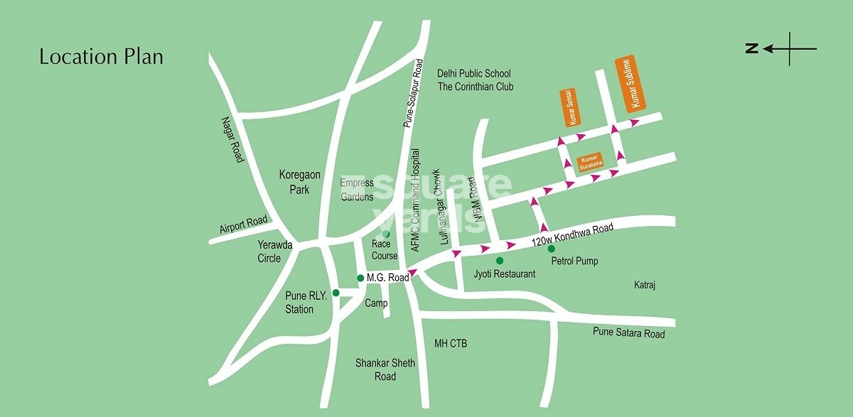 Kumar Sublime Location Image