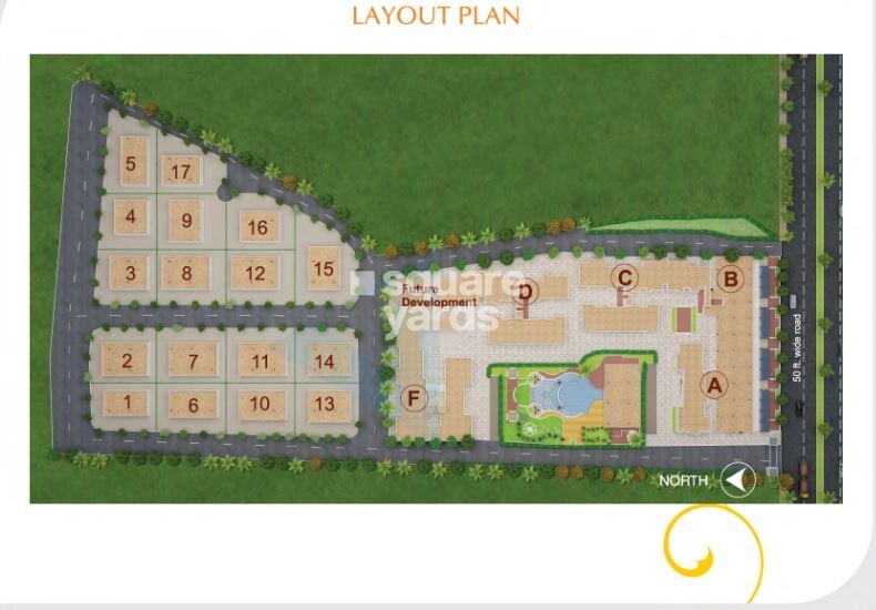 Kumar Urban Laxmi Villas Master Plan 1