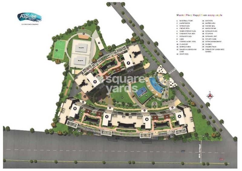 Kunal Aspiree Master Plan Image