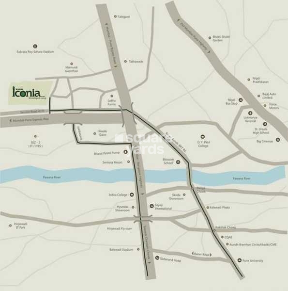 Kunal Iconia Location Image