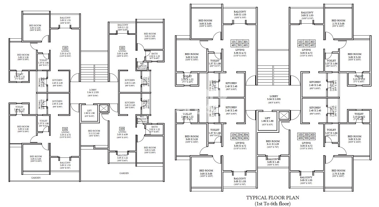 Kundan Easterlia Floor Plans 1