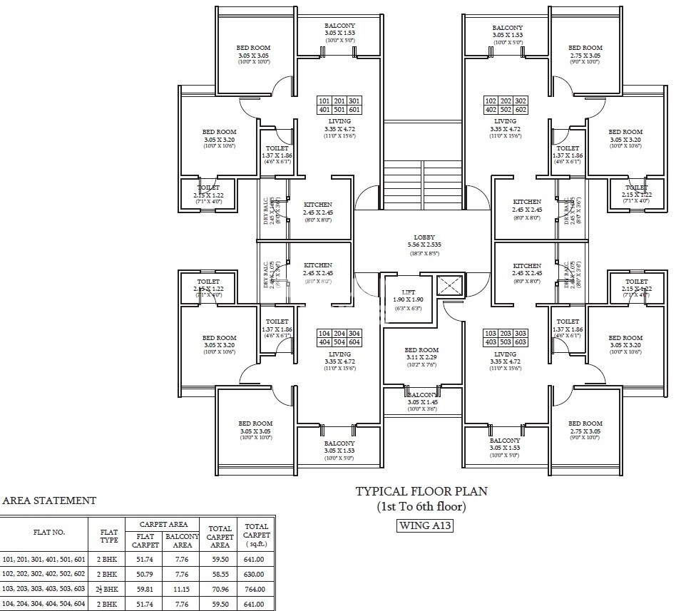 Kundan Easterlia Floor Plans 2