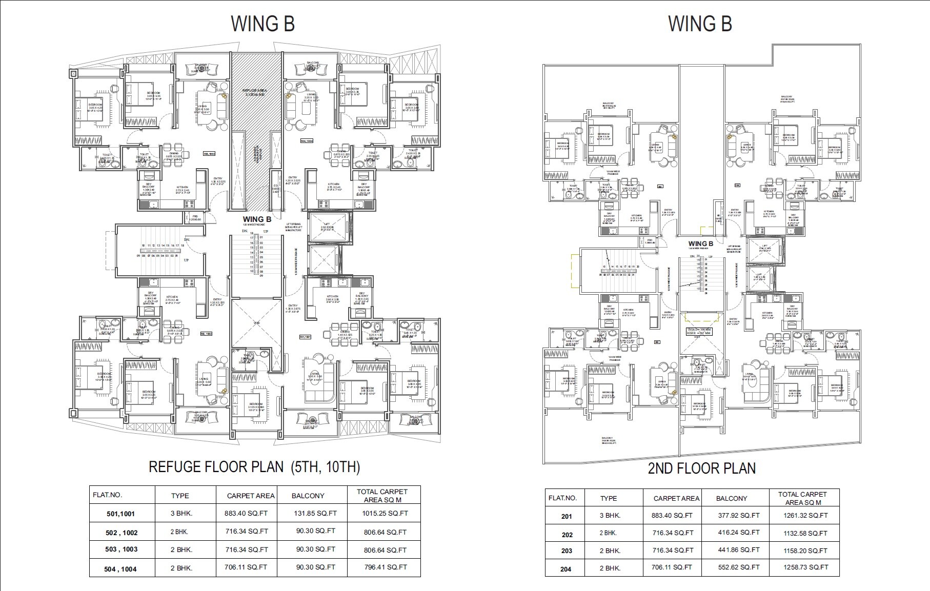 Kundan Espacio Floor Plans 2