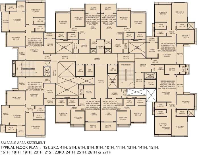 Kundan Eternia Floor Plans