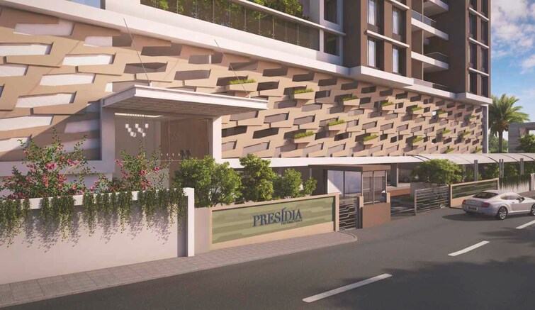 Kundan Presidia Entrance View