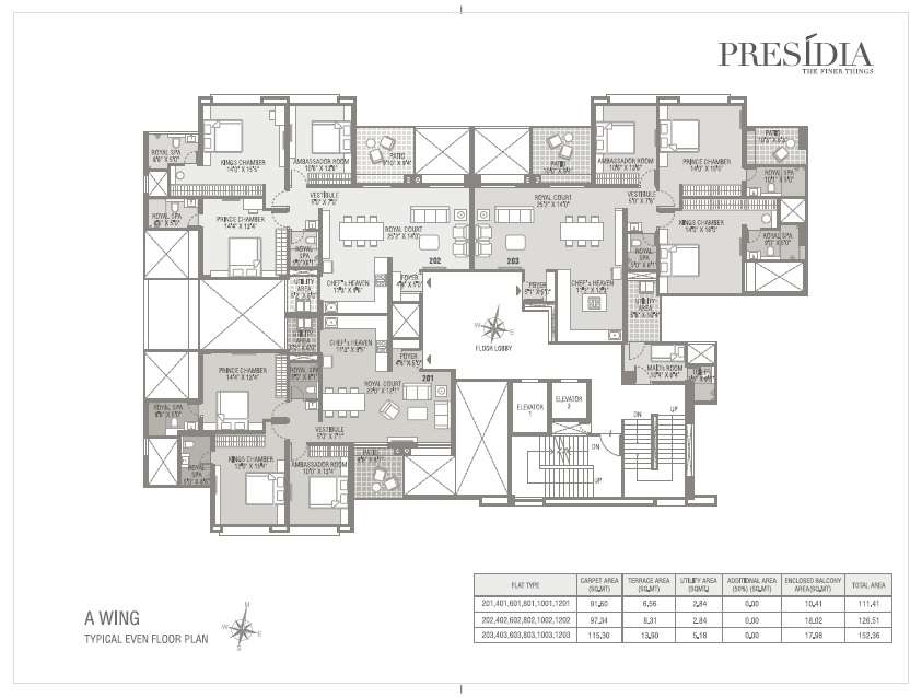 kundan presidia project floor plans9 1911