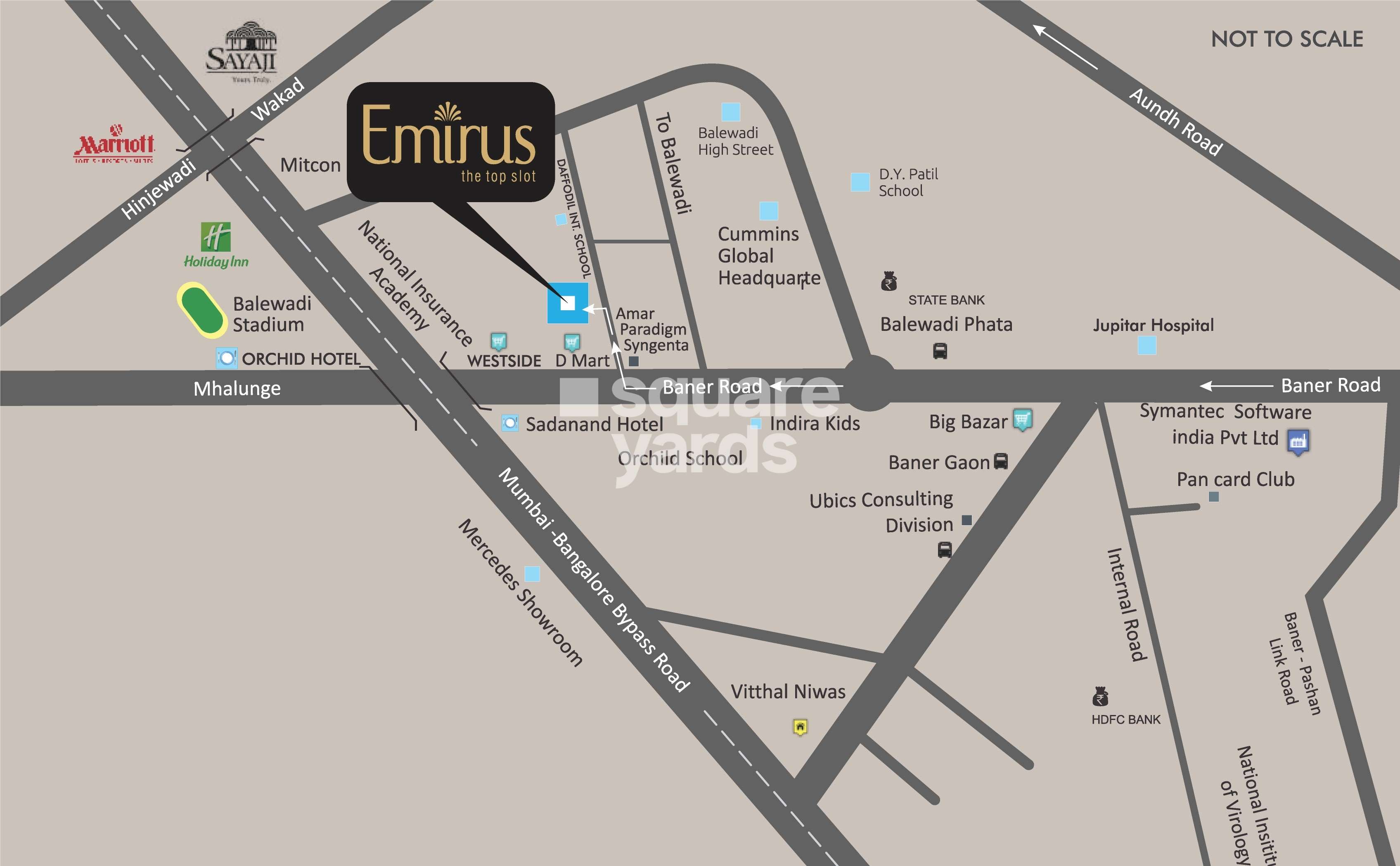 kundan spaces emirus project location image1