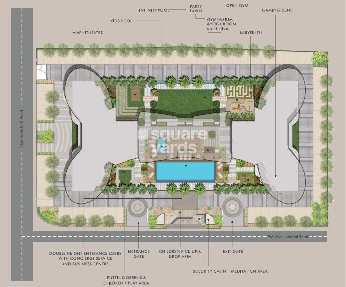 Kundan Spaces Emirus Master Plan 1