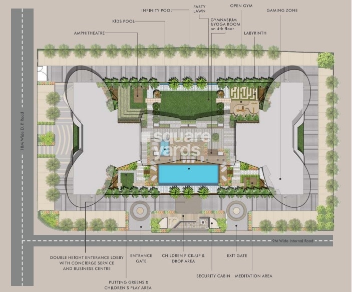 Kundan Spaces Emirus Master Plan Image