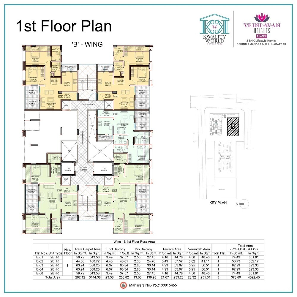 Kwality Vrindavan Heights Floor Plans 2