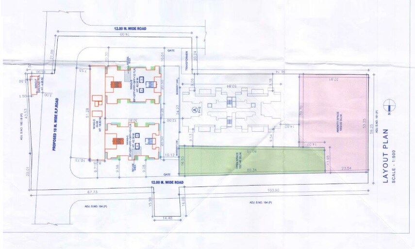 Kwality Vrindavan Heights Master Plan Image