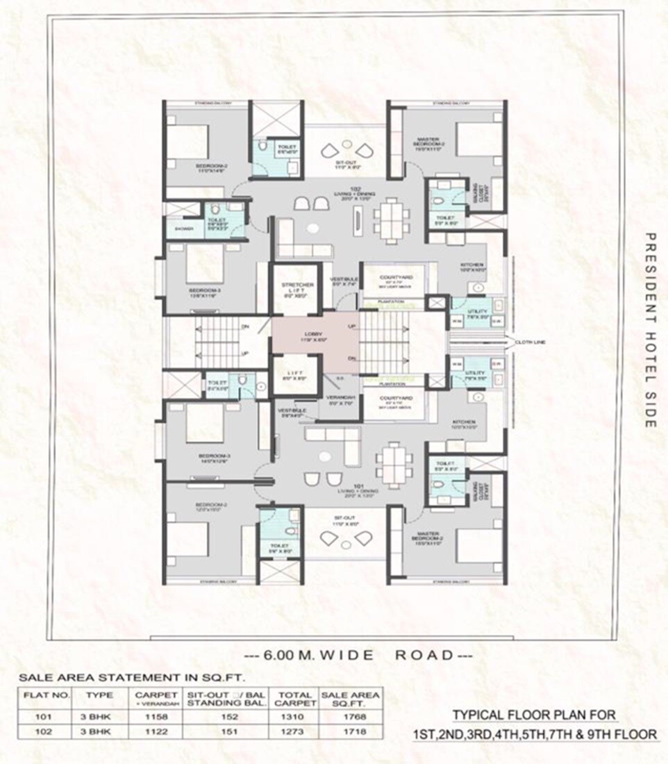 Lagoo Bilvadal Floor Plans