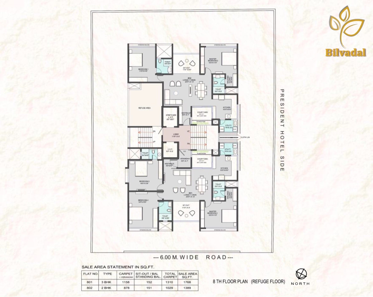 Lagoo Bilvadal Floor Plans