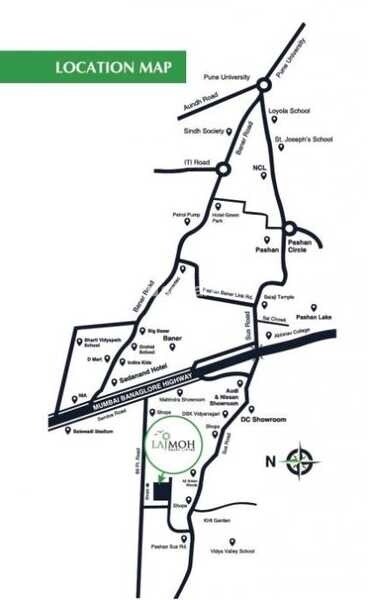 Lajmoh apartment Location Image