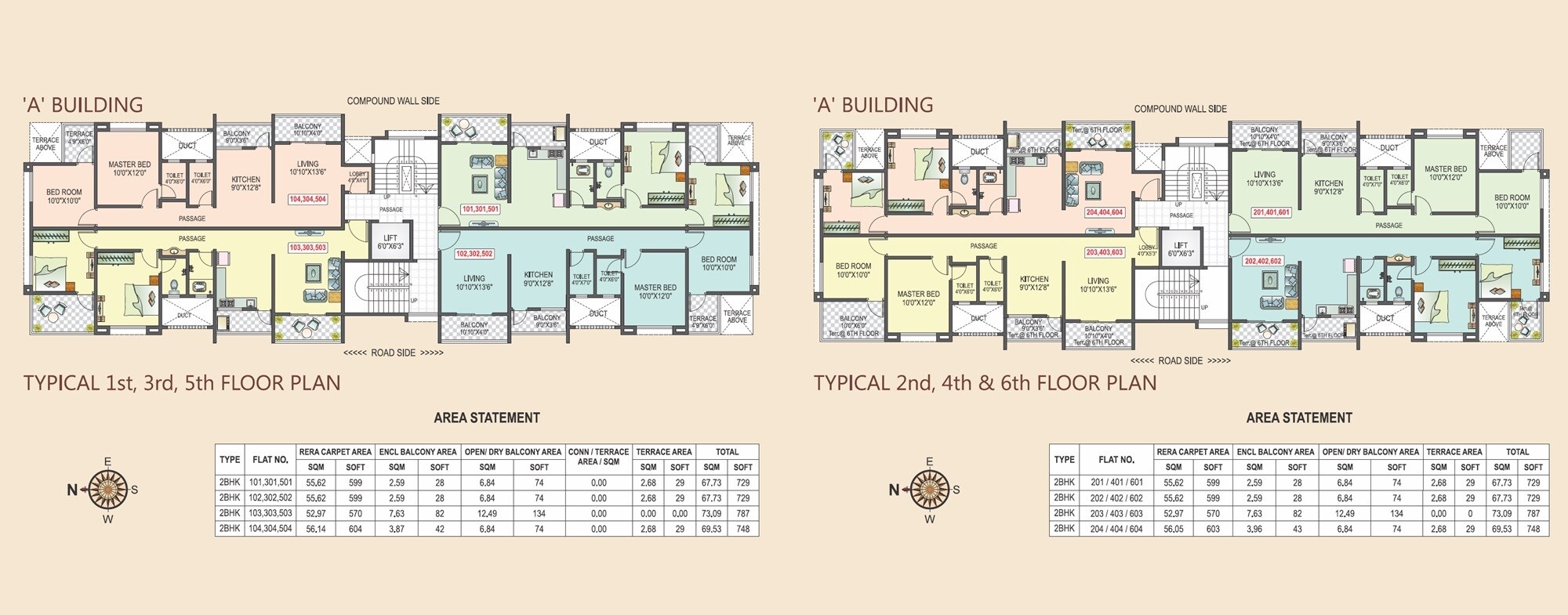 Lakshadeep Coconest Pimple Floor Plans