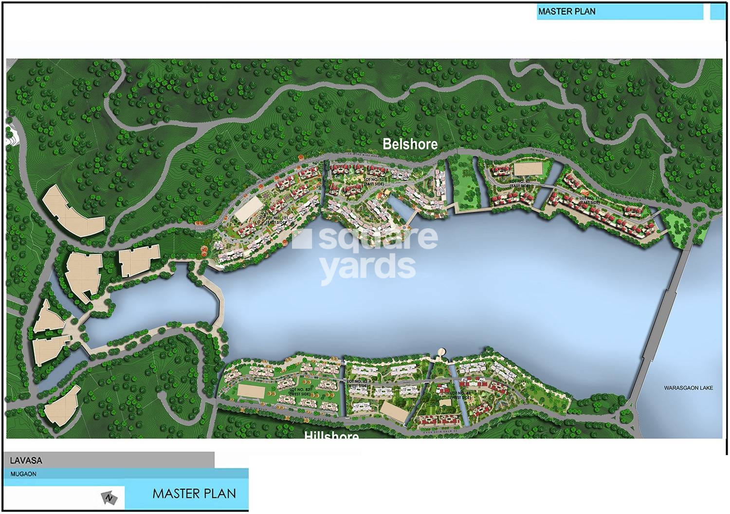 Lavasa Hillshore Apartments Master Plan Image