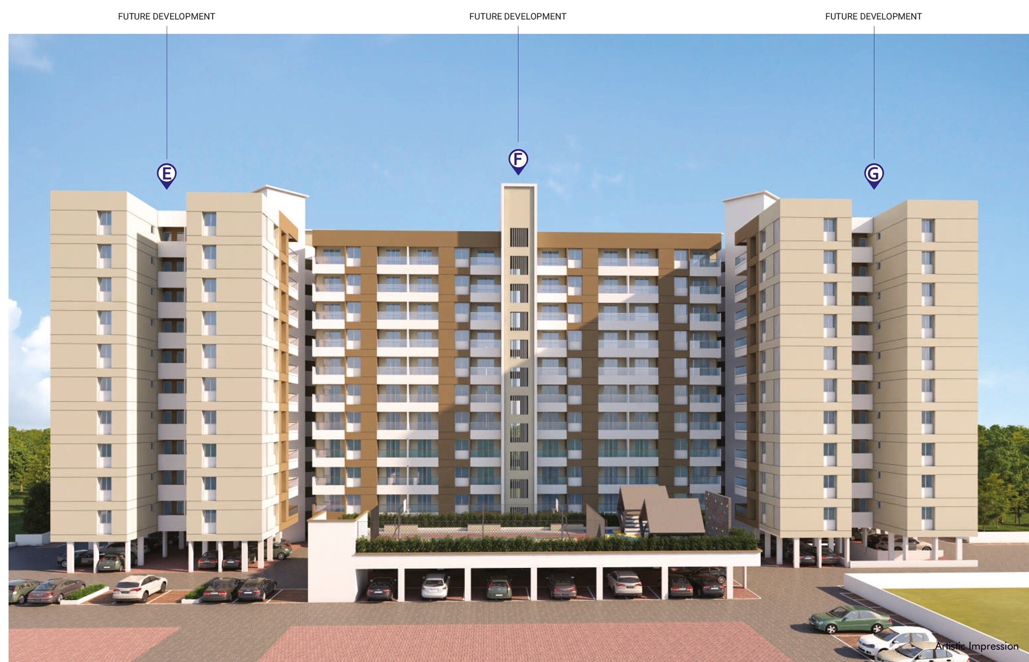 Laxmi Emerald Apartment Exteriors 4