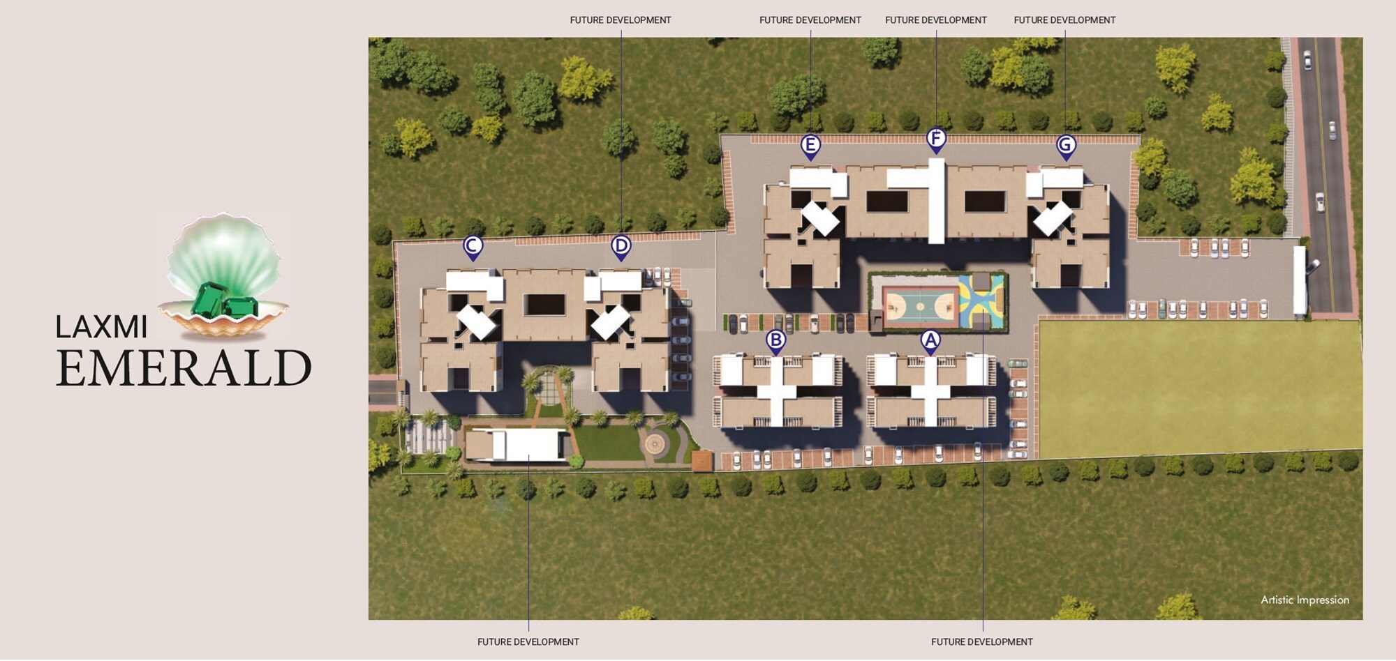Laxmi Emerald Master Plan Image