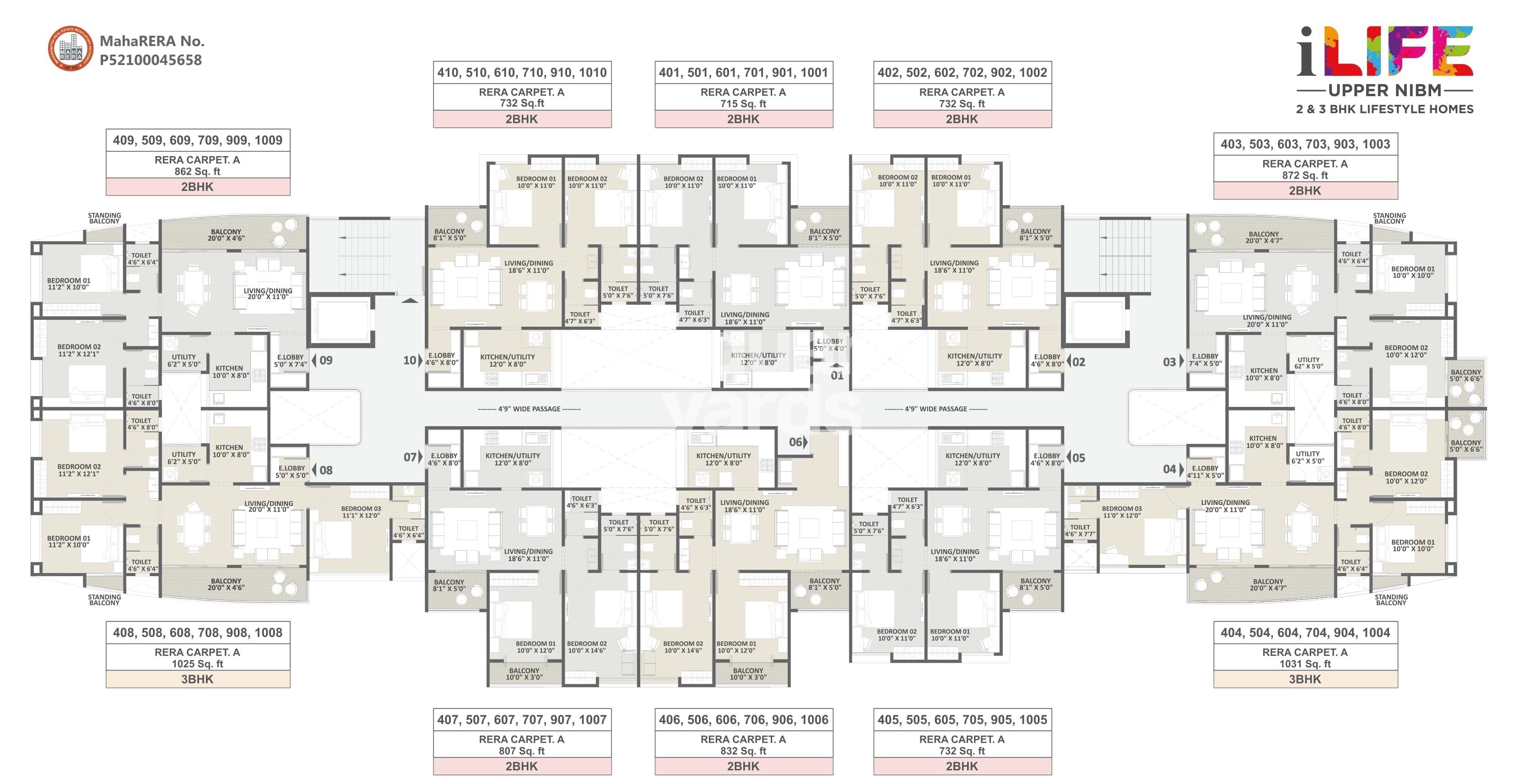 Legacy ILife Floor Plans