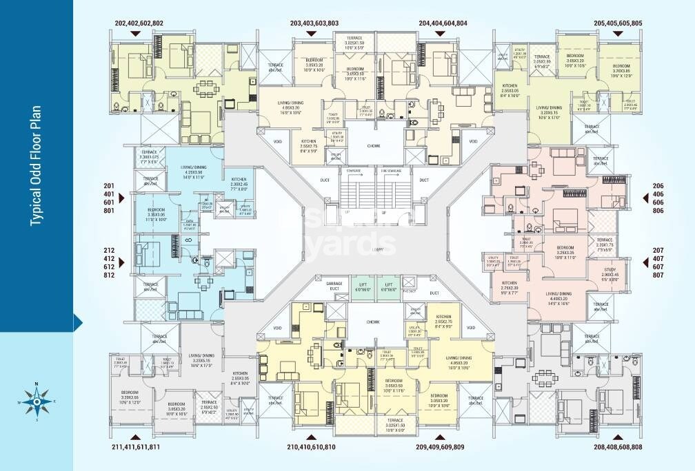 Legacy Sai Vastu Park Floor Plans 1