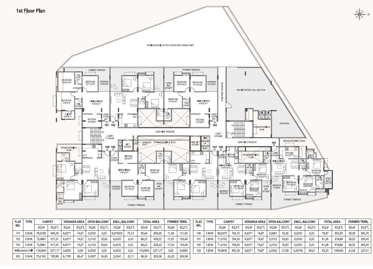 Legacy Woods Floor Plans 1