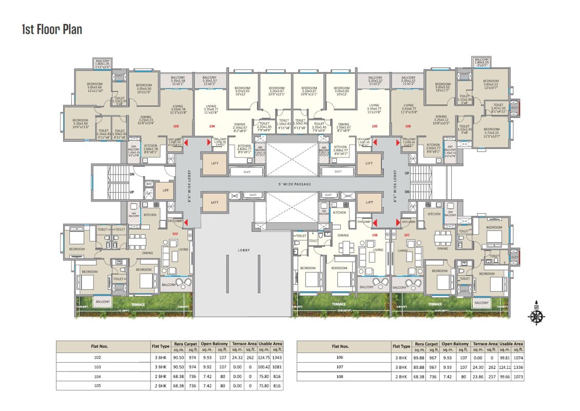 Kolte Patil Little Earth Floor Plans 1