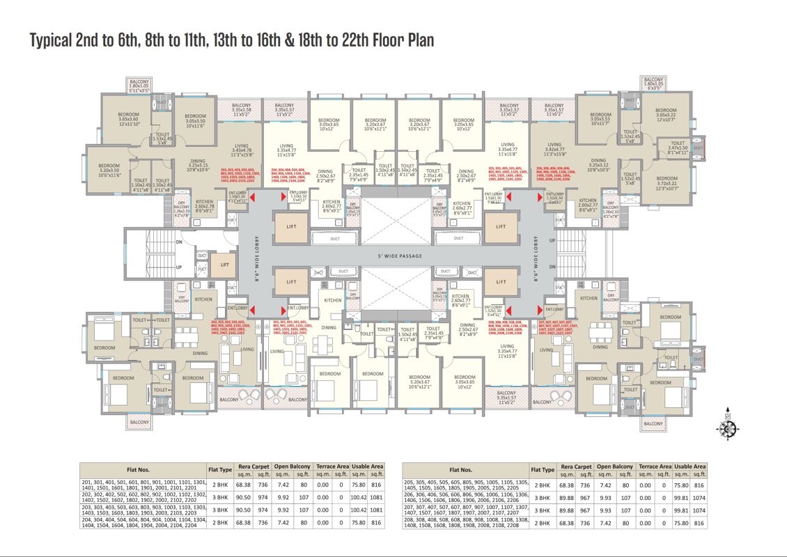 Kolte Patil Little Earth Floor Plans 2