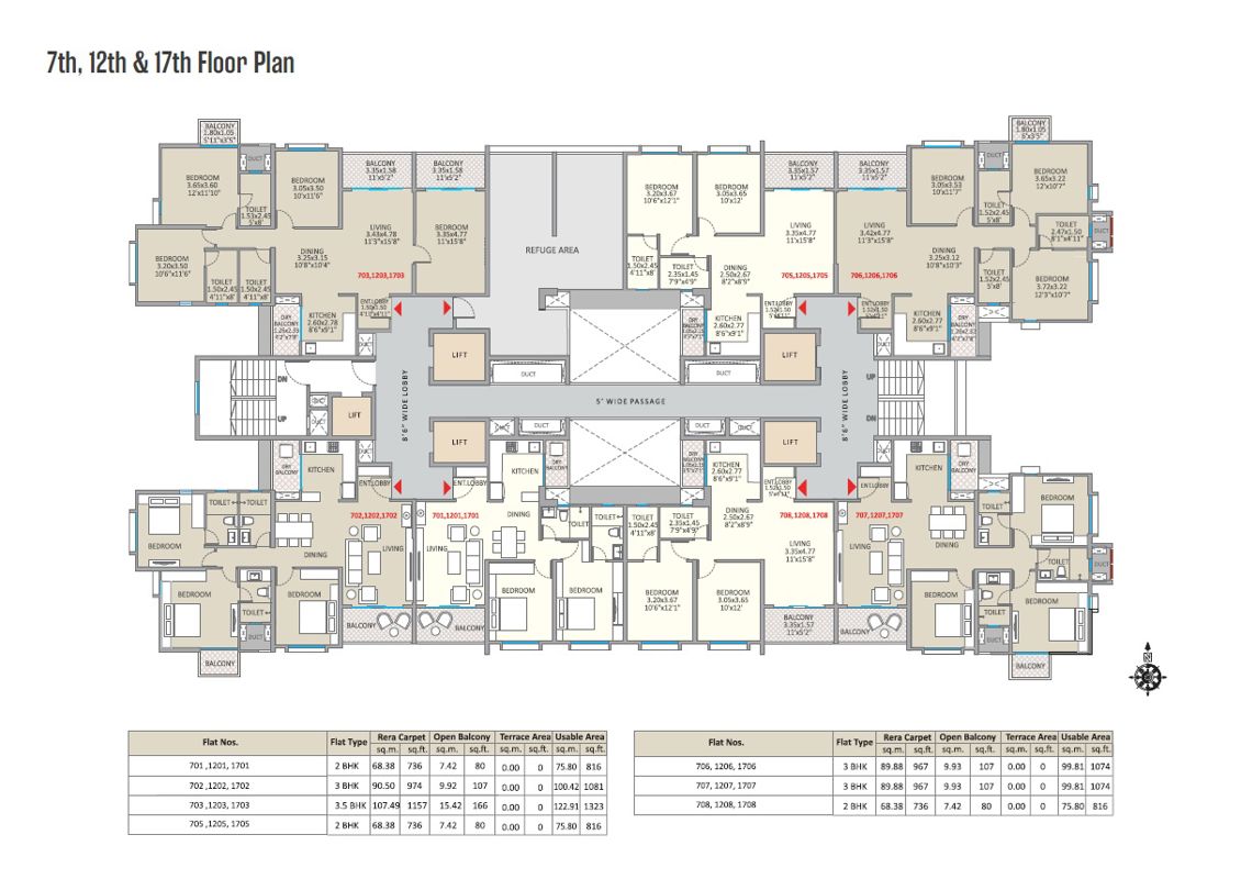 Kolte Patil Little Earth Floor Plans 3