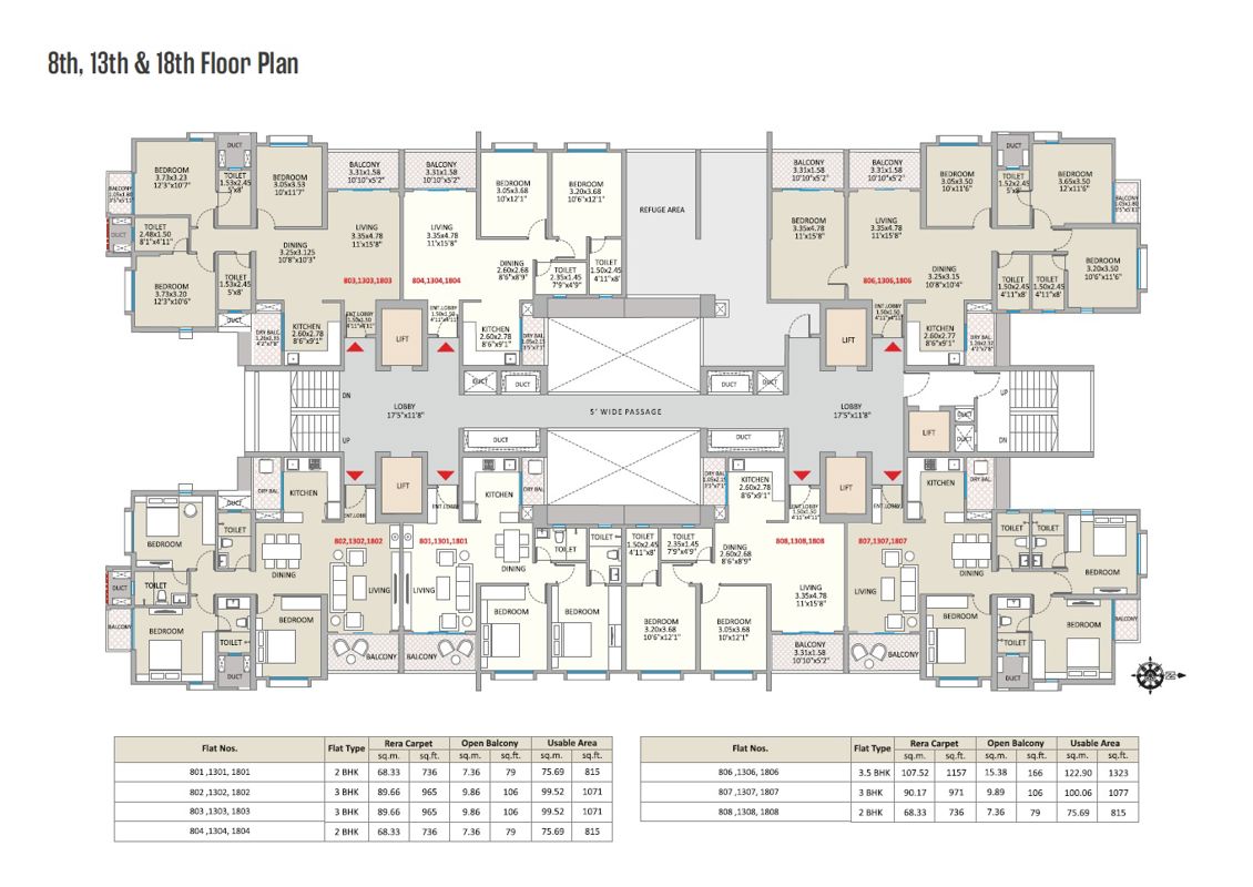 Kolte Patil Little Earth Floor Plans 7