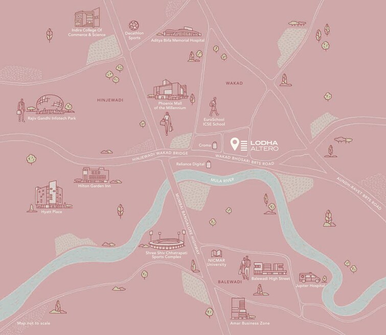 Lodha Altero Location Image