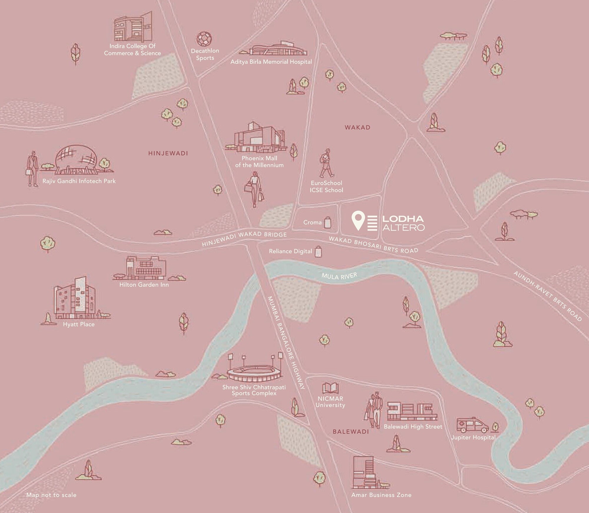 Lodha Altero Location Image