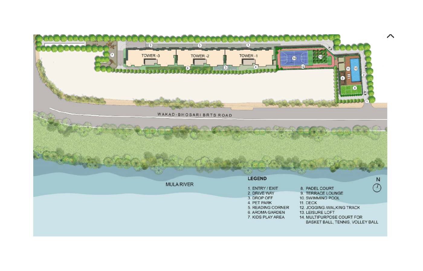 Lodha Altero Master Plan Image